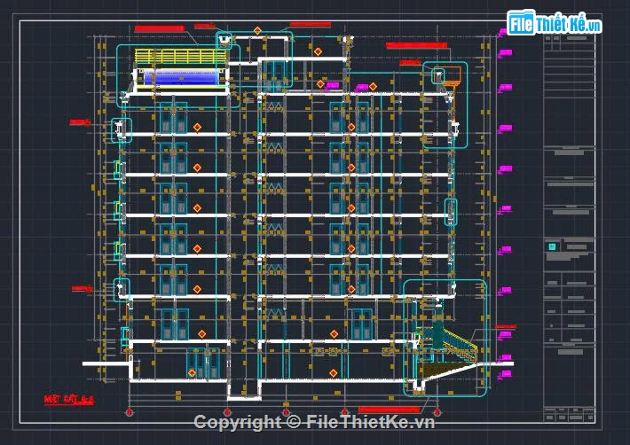 bản vẽ tòa nhà,tòa nhà 5 tầng,bản vẽ tòa nhà  4 tầng