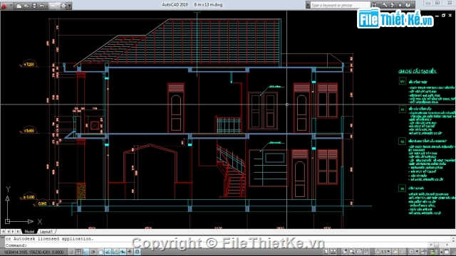 nhà rộng 7 m,nhà rộng hơn 7m,nhà đẹp,biệt thự rộng hơn 7m,nhà phố đẹp,cad nhà đẹp