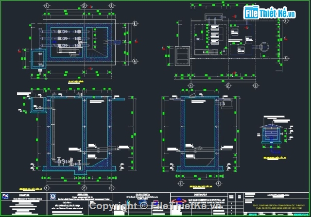 Bản vẽ cấp thoát nước,thiết kế cống thoát nước,trạm bơm,thiết kế trạm bơm,cấp thoát nước