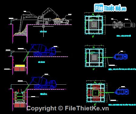 đường ống,đường nước,thiết kế công trình nước sạch,Bản vẽ thiết kế và biện pháp thi công tuyến đường,biện pháp thi công tuyến đường ống dẫn nước sạch