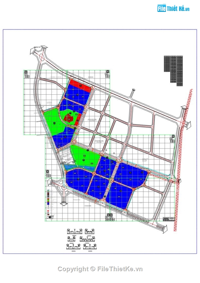 bản vẽ quy hoạch,tổng mặt bằng sử dụng đất,tổng mặt bằng,bản vẽ quy hoạch khu công nghiệp,quy hoạch mặt bằng