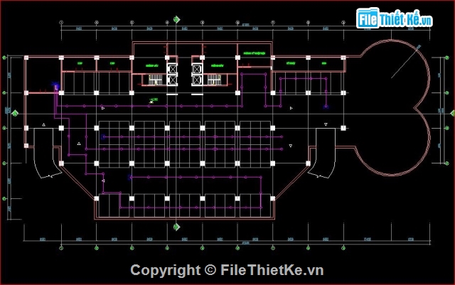 nhà 15 tầng,kiến trúc tòa nhà 15 tầng,điện nước tòa nhà 15 tầng