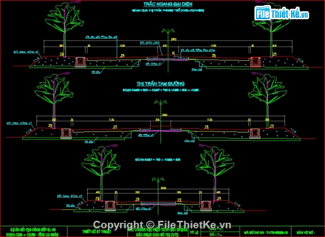 bản vẽ thiết kế định hình,bản vẽ trắc địa đường,hạng mục đường giao thông