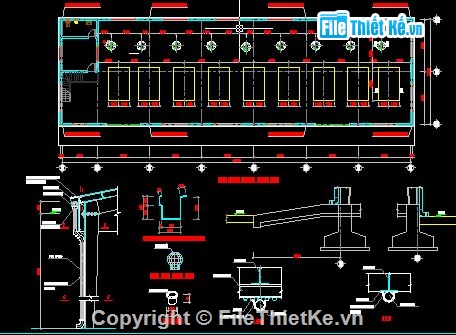 kết cấu thép,đồ án kết cấu thép,nhà xưởng kết cấu thép,bản vẽ kèm dự toán,bản vẽ nhà thép kèm dự toán