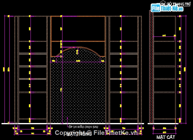 cad nội thất,nội thất cổ điển,nội thất Master