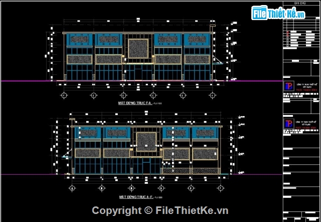 thương mại,Bản vẽ cad Trung tâm thương mại,Trung tâm thương mại2 tầng