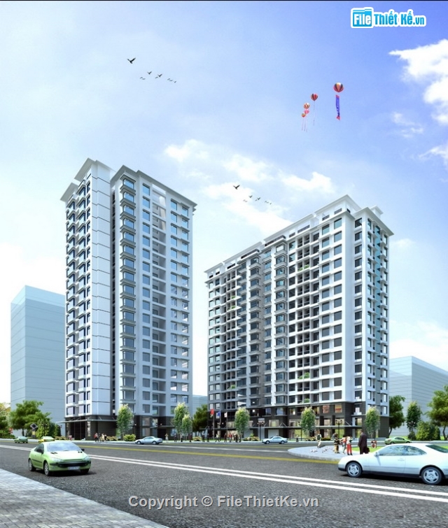 chung cư,trung tâm thương mại,bản vẽ chung cư,chung cư cao tầng,Bản vẽ autocad,kiến trúc khu trung tâm