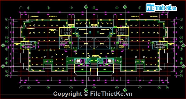 chung cư,trung tâm thương mại,bản vẽ chung cư,chung cư cao tầng,Bản vẽ autocad,kiến trúc khu trung tâm