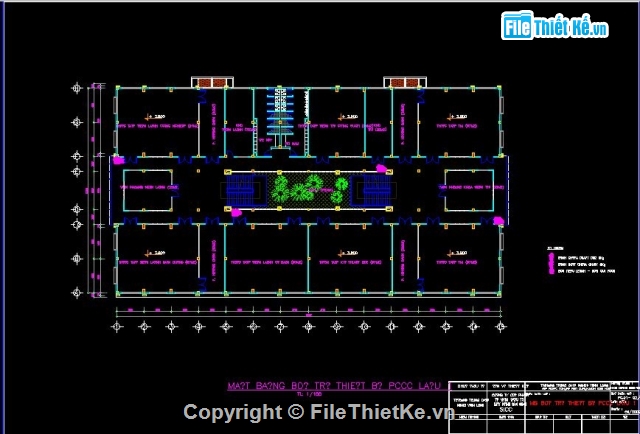 Bản vẽ full,PCCC,dạy nghề,kích thước 27x50.62m,bản vẽ trường dậy nghề