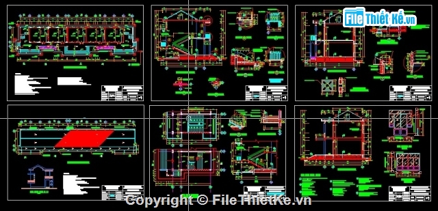 bản vẽ thiết kế trường học 2 tầng,bản vẽ auto cad trường học 2 tầng,bản vẽ trường học 2 tầng,thiết kế trường học 2 tầng