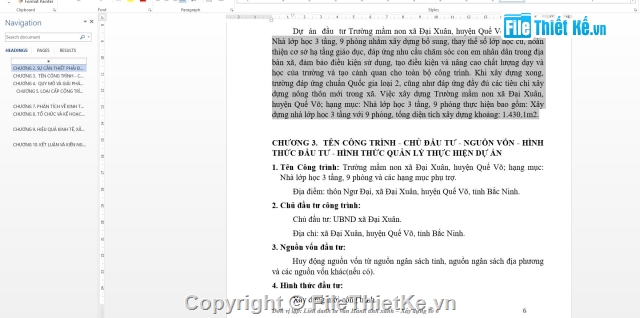 Trường mầm non Đại Xuân,Trường mầm non,Bản vẽ Trường mầm non,Trường mầm non  3 tầng 9 phòng,3 tầng 9 phòng