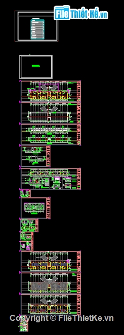 Trường mầm non 1 tầng,file cad trường mầm non,bản vẽ trường mầm non,autocad trường mầm non,trường mầm non 11x50m
