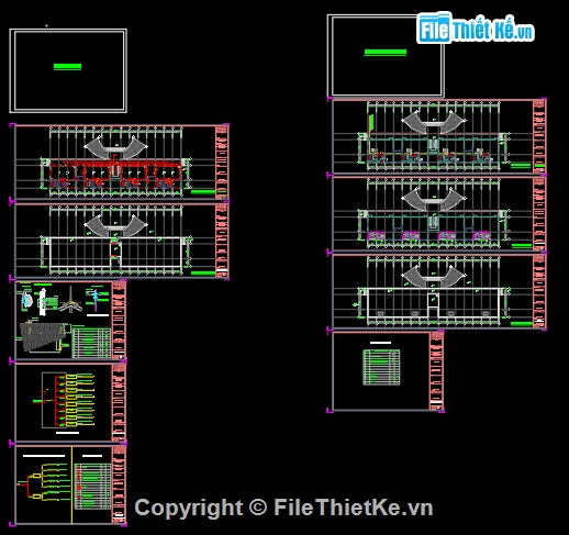 Trường mầm non 1 tầng,file cad trường mầm non,bản vẽ trường mầm non,autocad trường mầm non,trường mầm non 11x50m