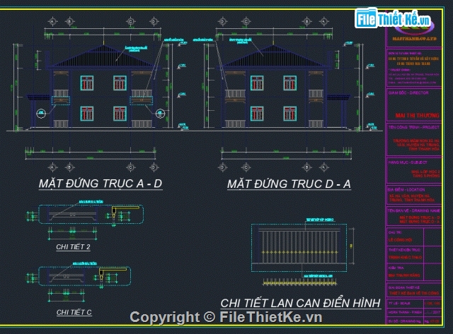 Bản vẽ trường mầm non (full),mầm non,trường,mầm non 2 tầng 8 phòng,2 tầng