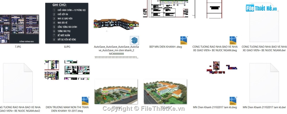 TRƯỜNG MẦM NON,TRƯỜNG HỌC,BẢN VẼ TRƯỜNG MẦM NON