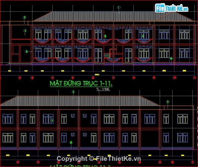 điện nước trường học,trường mầm non Phú Thịnh,thuyết minh trường mầm non