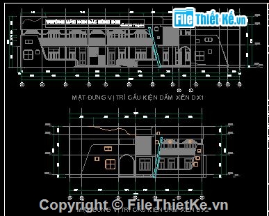 kết cấu đầy đủ,bản vẽ trường mầm non,bản vẽ trường mầm non đầy đủ,thiết kế trường mầm non đầy đủ