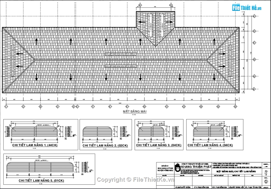 Bản vẽ cad trường mầm non,Bản vẽ trường mầm non,Bản vẽ thiết kế thi công trường mầm non