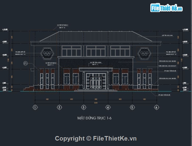 cad trường học,Bản vẽ trường học,bản vẽ trường tiểu học,trường tiểu học,trường học