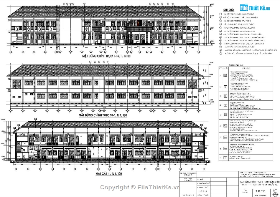 Bản vẽ trường tiểu học Vĩnh Thạnh 2,Bản vẽ trường tiểu học,Bản vẽ trường tiểu học đẹp