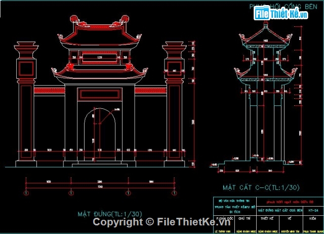 Đền đô,đền lý bát đế,đền thờ,bản vẽ đền thờ,nâng cấp cải tạo,Bản vẽ Đình