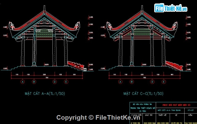 Đền đô,đền lý bát đế,đền thờ,bản vẽ đền thờ,nâng cấp cải tạo,Bản vẽ Đình