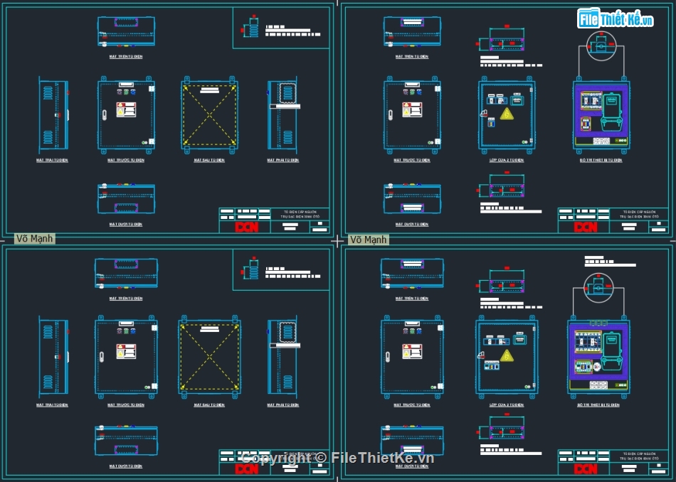 Bản vẽ thiết kế tủ điện,DCN,Bản vẽ solar,Bản vẽ trạm sạc,Bản vẽ trạm sạc xe điện,Tủ điện