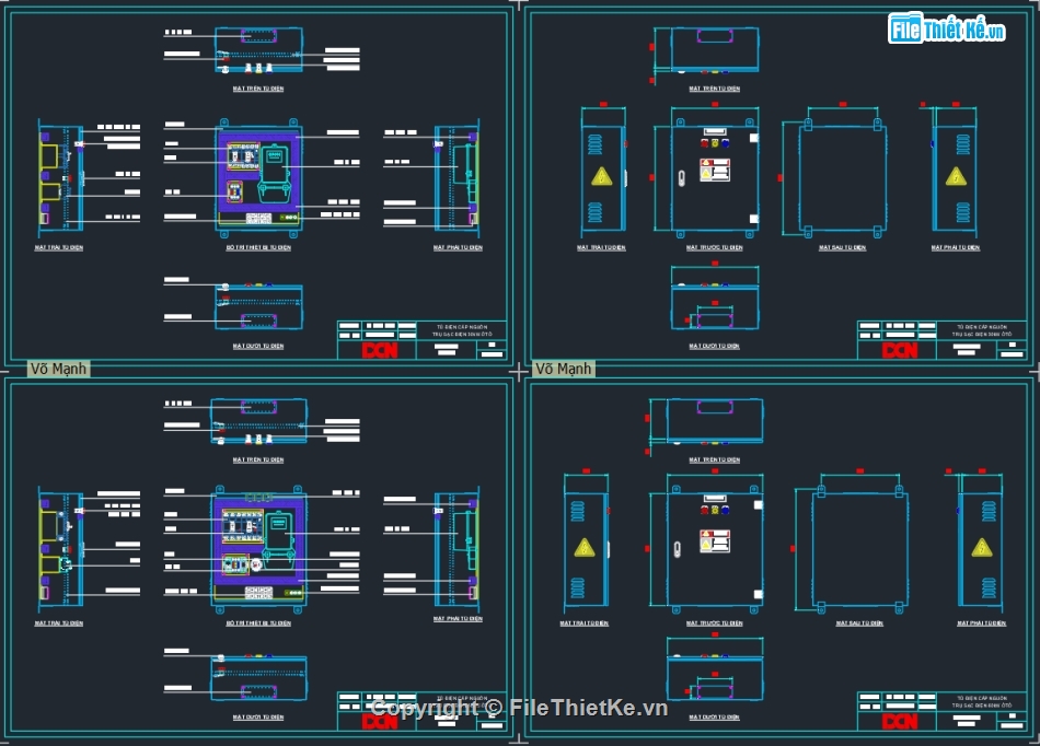 Bản vẽ thiết kế tủ điện,DCN,Bản vẽ solar,Bản vẽ trạm sạc,Bản vẽ trạm sạc xe điện,Tủ điện