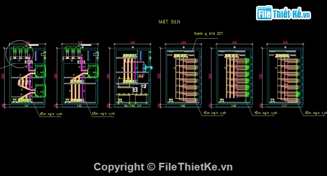 Bản vẽ cad tủ điện công nghiệp,Bản vẽ tủ điện hạ thế,Bản vẽ cad các loại tủ điện