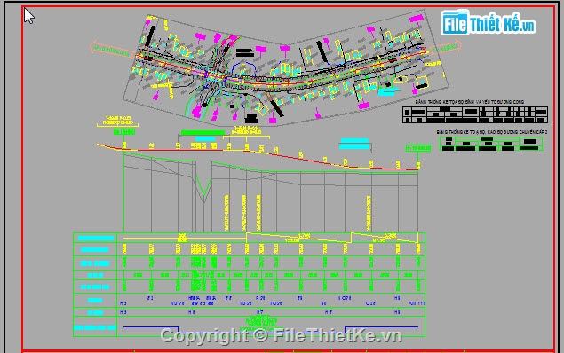 Bản vẽ,cầu đường,Bản vẽ cad cầu đường,cầu trên đường QL19 Gia Lai