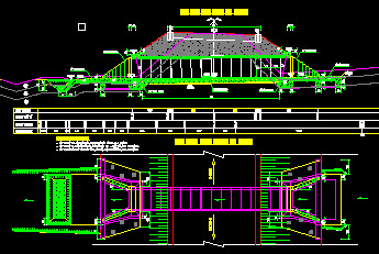 Bản vẽ,cầu đường,Bản vẽ cad cầu đường,cầu trên đường QL19 Gia Lai