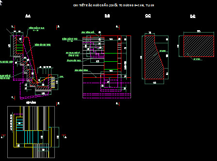 Bản vẽ,cầu đường,Bản vẽ cad cầu đường,cầu trên đường QL19 Gia Lai