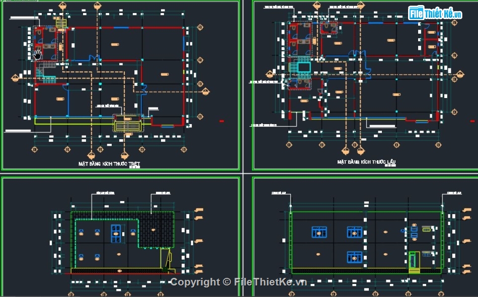 Cad văn phòng 15x25m,bản vẽ văn phòng,cad văn phòng 2 tầng,bản vẽ văn phòng 2 tầng