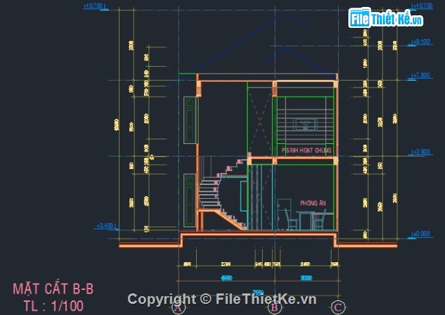 nhà 2 tầng,nhà phố 2 tầng,bản vẽ 2 tầng,nhà 2 tầng đẹp,nhà dân dụng 2 tầng