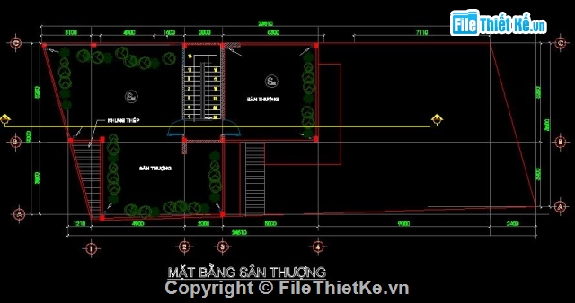 ban vẽ xây dựng,mẫu nhà 2 tầng 1 tum,bản vẽ thiết kế nhà đẹp