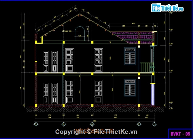 Bản vẽ nhà dân 2 tầng,bản vẽ xin phép xây dựng,Bản vẽ nhà phố 2 tầng,nhà dân 2 tầng,nhà dân 2 tầng 8x12.5m