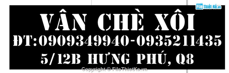 Bảng hiệu,Bảng hiệu cnc,file dxf bảng hiệu