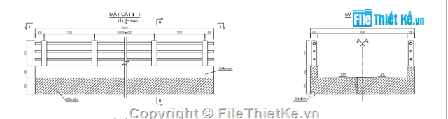 mống khối,móng nông,dầm bản đổ tại chỗ,dầm bản l=10m,hố móng đào trần,cầu vượt suối