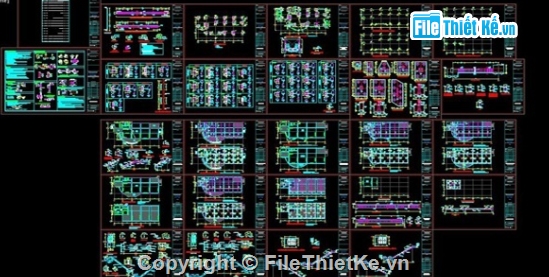file cad bệnh viện,bệnh viện file cad,bệnh viện đồng tháp
