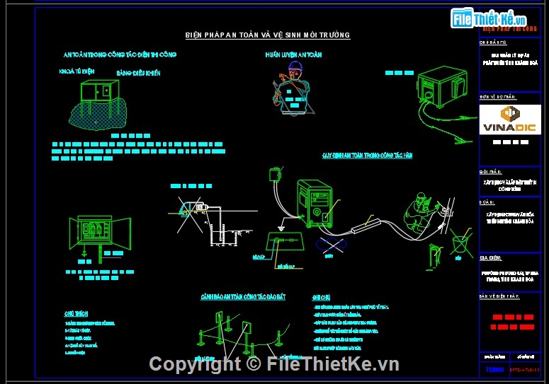 Biện pháp thi công,thi công,lan can,nhà trường,điện,công trường