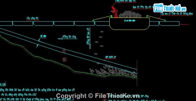 Biện pháp thi công,thi cong ke bo song,thi cong ke bo kenh,biện pháp thi công kè