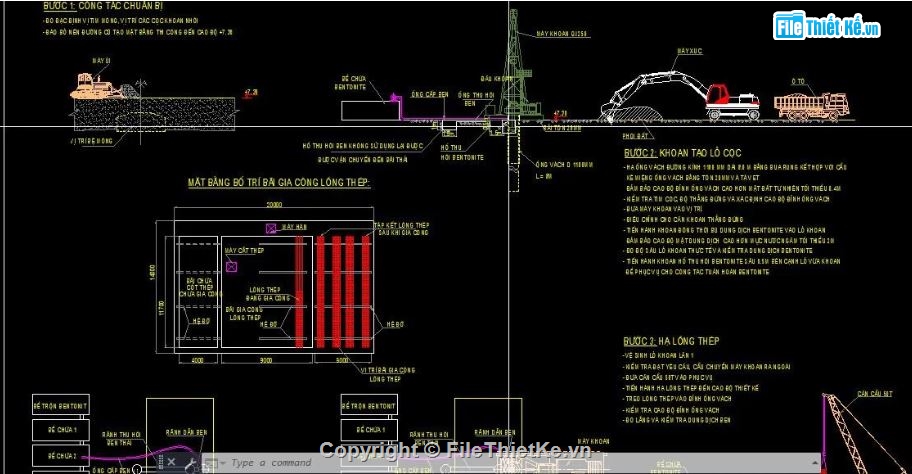 Biện pháp thi công,dầm bản rỗng,thi công dầm,cầu bản rỗng