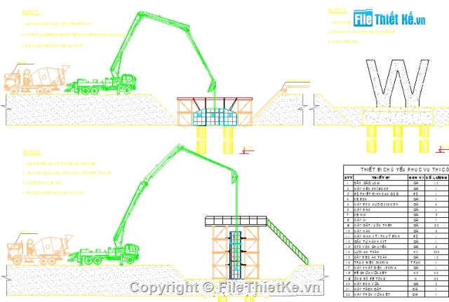 Biện pháp thi công,thi công cầu,cầu hoàng hoa thám,biện pháp xây dựng cầu