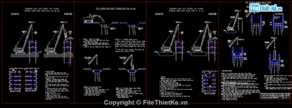 Biện pháp thi công cọc cát và cọc đóng,Biện pháp thi công cọc cát,thi công cọc cát,Thi công cọc đóng và cọc cát