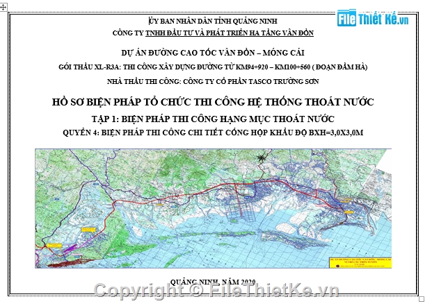 biện pháp thi công cống hộp,cống hộp 3x3m,cống hộp file cad,cống hộp cao tốc