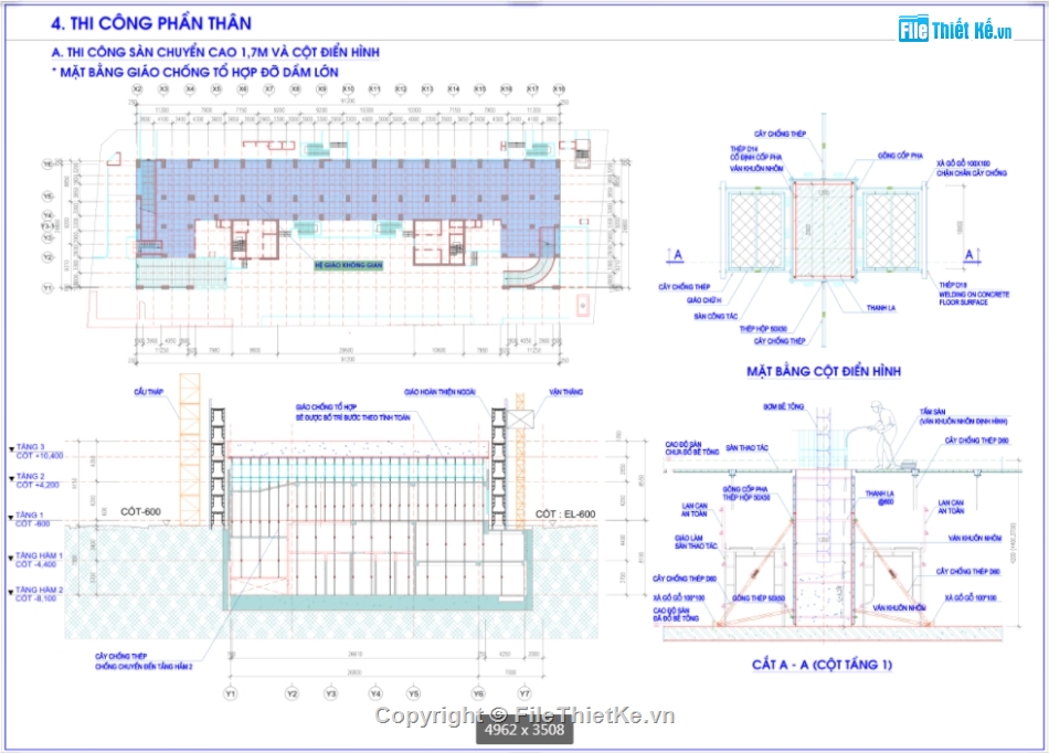 BPTC CỐP PHA LEO,BPTC CỐP PHA TRƯỢT,BPTC GANGFORM,BPTC CỐP PHA NHÔM,BPTC SÀN CHUYỂN,BPTC DẦM CHUYỂN