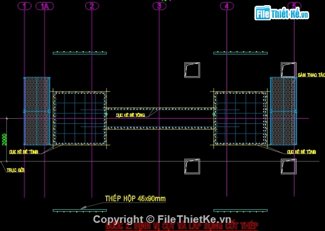 Biện pháp thi công,Phương pháp thi công,cột nhà ga