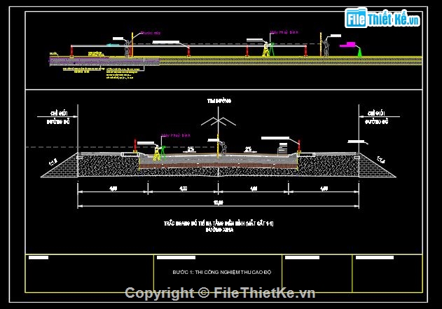 Bản vẽ cad Áo đường cứng,Biện pháp đổ bê tông áo đường cứng,Khe dãn,An toàn thi công,3D khe co và khe dãn,Biện pháp thi công đổ bê tông áo đường