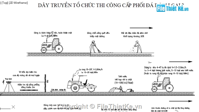 Biện pháp thi công đường Tân Mai - CAD