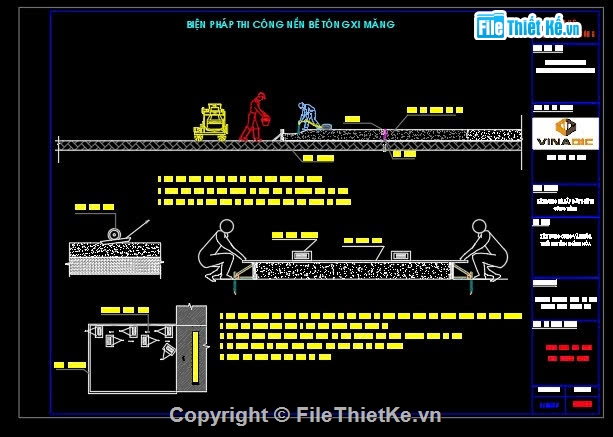 Biện pháp thi công,thi công,ô tô,bê tông,thi công đường,Biện pháp thi công đường